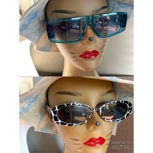 Bundle of Sunglasses Nordstrom Turquoise  and Black Whit Animal Print
All new